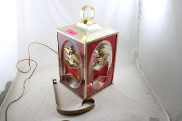 1968 Budweiser Hanging Beer Lantern Light Works