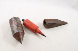 2 Plumb Bobs & 1 Rock Bit Philadelphia