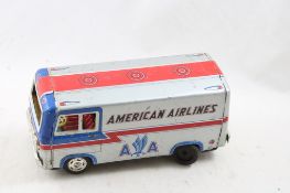 American Airlines Tin Friction Van Haji Japan 8