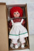 Christmas Raggedy Jerri by Jerri Porcelain Doll