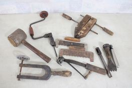 Assorted Tools, Stanley Clapboard Guides & more