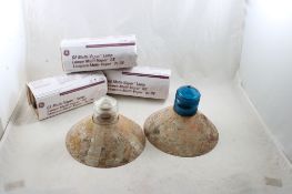 2 Beacon Lamp Covers, 3 Multi-Vapor Lamp Bulbs