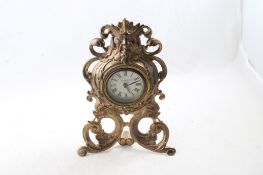 Cast Iron Westclox Wind-Up Clock Working