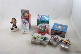 McDonald's Toys, Mini Biplanes & Lefton Figurine