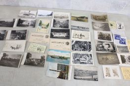 30 RPPC Postcards, Photos & Other Ephemera