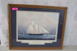 Tim Thompson Special Ed. Schooner Print Signed