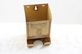 Wayne Feeds Advertising Matchbox Holder Iowa