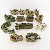 13 Military Web Pistol Belts