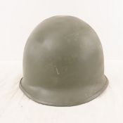 WWII Front Seam Helmet with Liner
