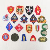 Collection of US Military cloth patches