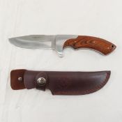 Timber Wolf 13 German Stainless Knife in sheath