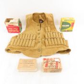 106 Shotgun Shells & Vest, 12 & 10 Gauge