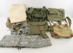 WWII Radio Bag, Sea Bags, Field Packs and More