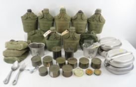 US Military Canteens, MRE Items & More-most 1960's