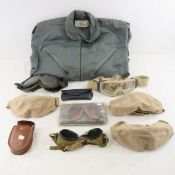 1968 USAF Flight Suit, Goggles, Glasses