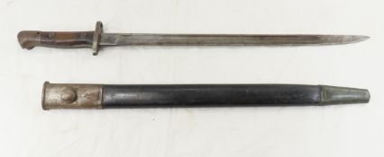 Pattern 1907 Bayonet and Scabbard