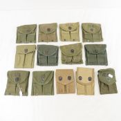13 Ammo Pouches, Some WWII