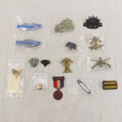 US & Foreign military insignia & dog tags