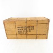 Full Crate, 72 Cans WWII Rifle Bore Cleaner