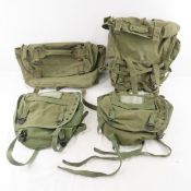 4 WWII Field Packs, Backpack