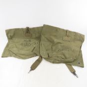 2 WWI US Military Sea Bags, St. Croix, Dickey
