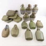 17 US Military Plastic Canteens