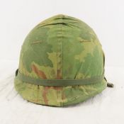 Vietnam Era M-1 Helmet, Liner & Cover