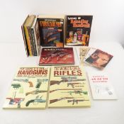 Various Handguns, Firearms Catalogs & Books