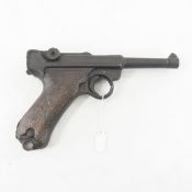 WWII Die Cast German Luger Training Pistol