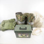 Vietnam War era Casualty Bag, Tent Pads & More