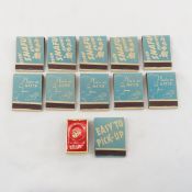 11 WWII V.D. Matchbooks