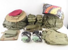 Vietnam Era Tarps, Pouches, Hat, Headphones & More