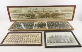 4 WWI-WWII US Military Photos- some yard longs