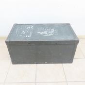 WWII era US Military Shipping Crate, Removable Lid