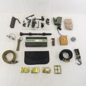 Belts, Japanese Muzzle Cover, Buckles and More