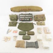 WWII Medical Field Kits, Bandages, Ointments