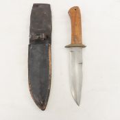 Dan Brdlik Fixed blade Fighter Knife & Sheath