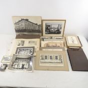 Antique & vintage photos & ephemera, some framed