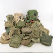 30+ Military Canteen Covers, Some WWII