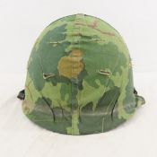 Vietnam Era Helmet with Liner and Straps