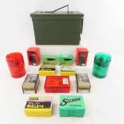 Ammunition Can, Reloading Dies and Bullets