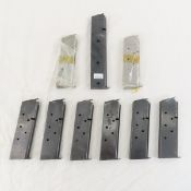 9 Colt 1911 45 ACP 7rd Magazines
