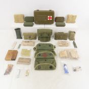 WWII Medical Field Kits, Bandages, Ointments