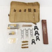 WWII Drill Bit Roll, Load Adjuster and More