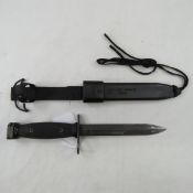 US Vietnam Era M7 Bayonet & M10 Scabbard