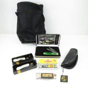 2 WWII and 3 Vietnam Commemorative Knives