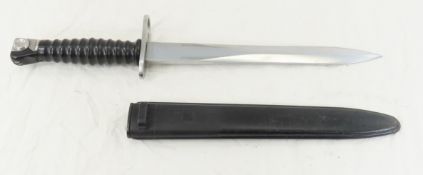 Swiss M1957 Victorinox Bayonet with Scabbard