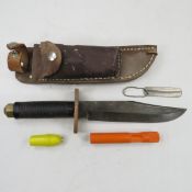 Handmade 7 3/4 inch Survival Knife