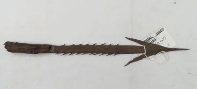 Borneo Ethnographic (DYAK) spear point