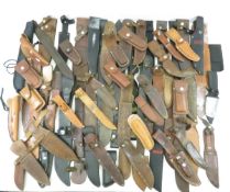 Collection of vintage Knife Sheaths